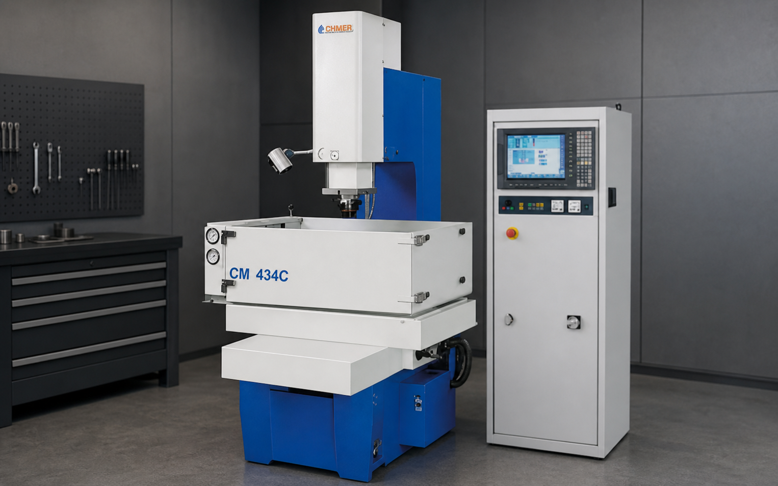 CNC and EDM equipment in the Premier Plasmotec tool room