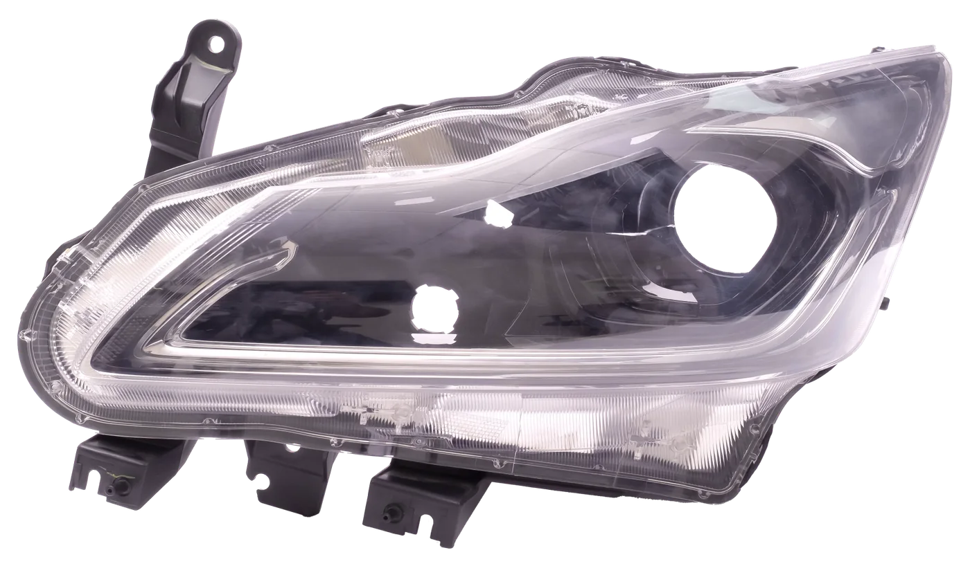 Headlamp reflector lens