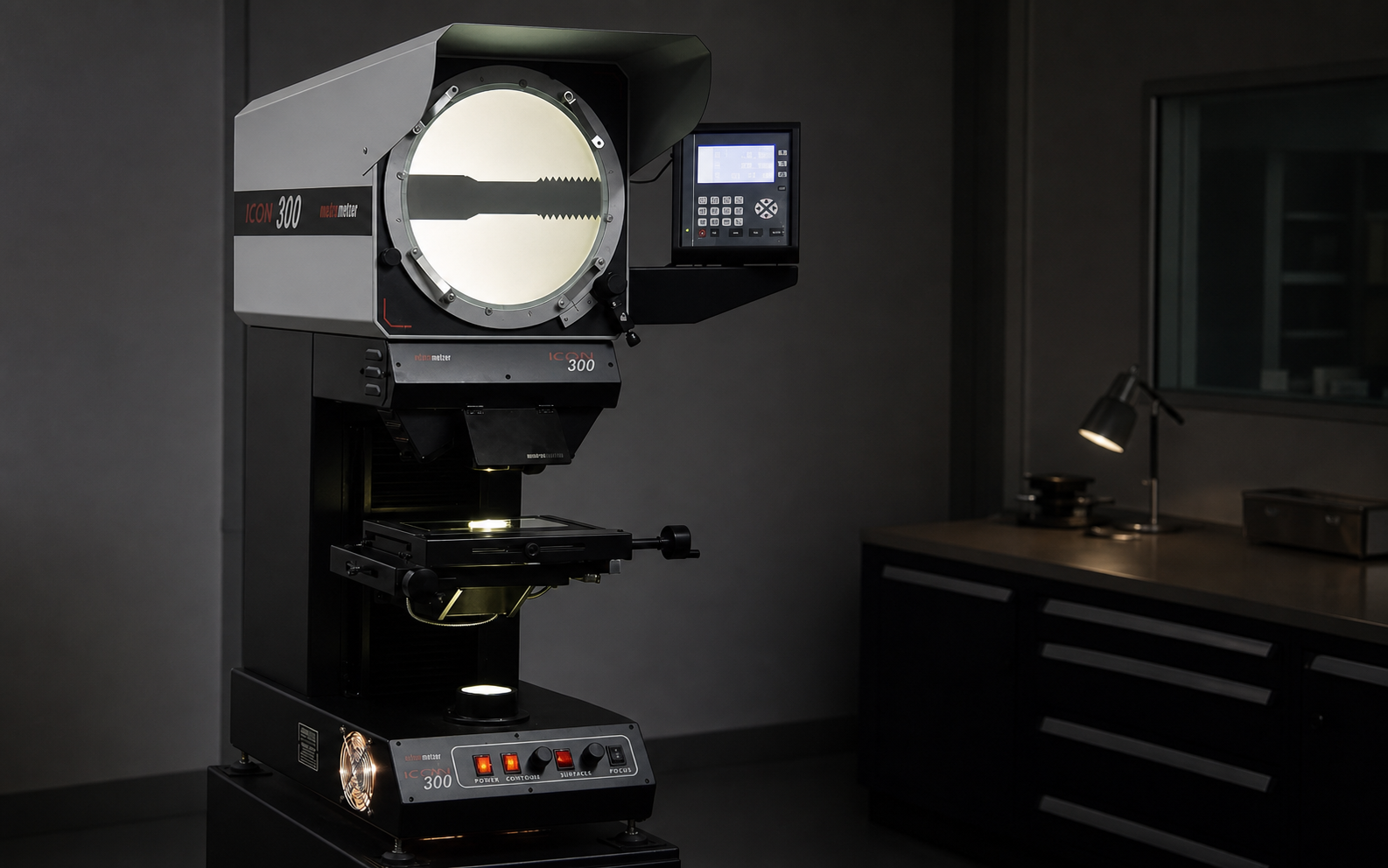 Profile projector