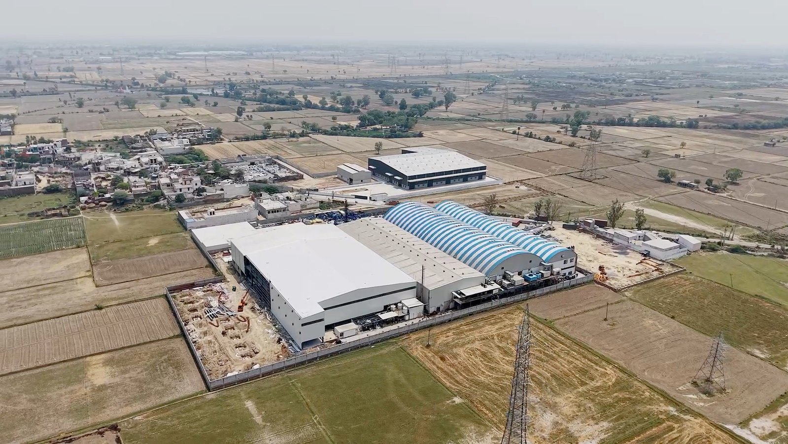 Premier Plasmotec manufacturing campus viewed from above